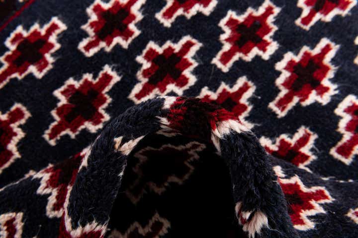 2' 10 x 4' 5 Hand Knotted Balouch Persian Wool Rug