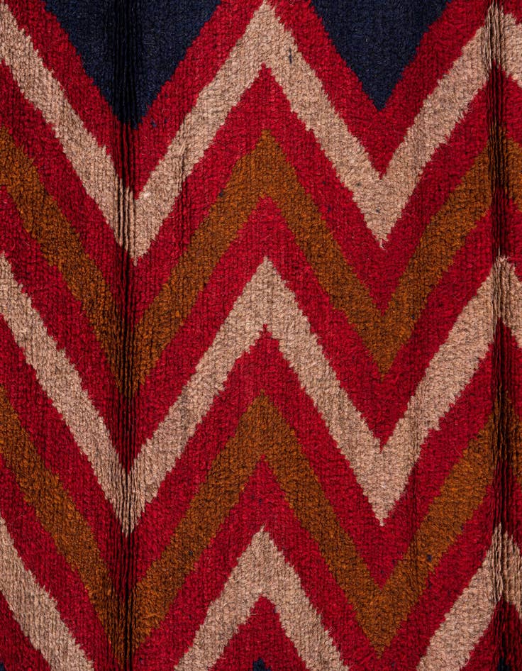 Detail image of 2' 10 x 4' 7  Hand Knotted Balouch Persian Wool Rug