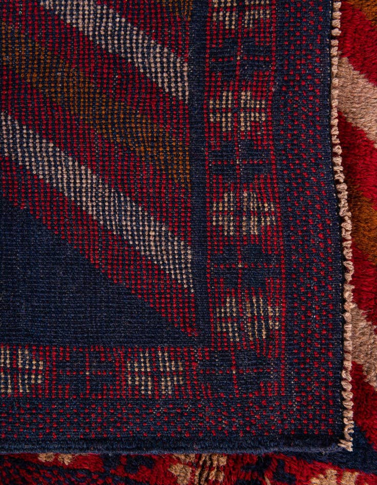 Detail image of 2' 10 x 4' 7  Hand Knotted Balouch Persian Wool Rug