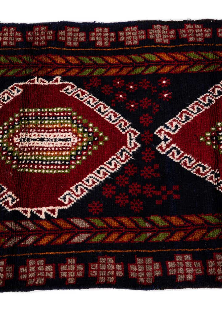 2' 10 x 4' 8 Hand Knotted Balouch Persian Wool Rug