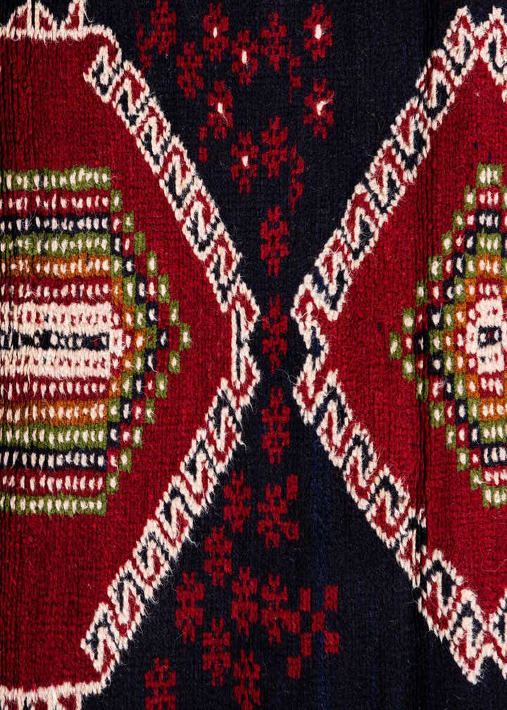 2' 10 x 4' 8 Hand Knotted Balouch Persian Wool Rug