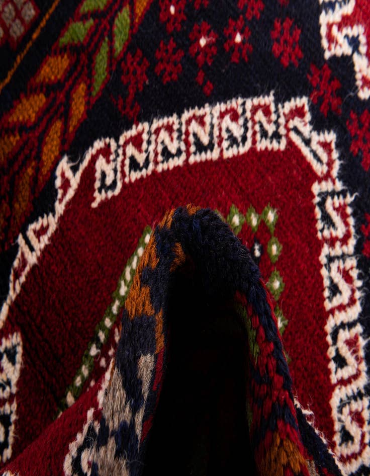 Detail image of 2' 10 x 4' 8  Hand Knotted Balouch Persian Wool Rug