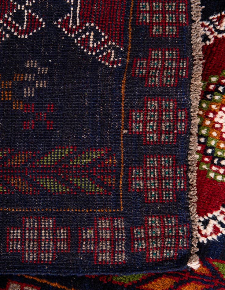Detail image of 2' 10 x 4' 8  Hand Knotted Balouch Persian Wool Rug