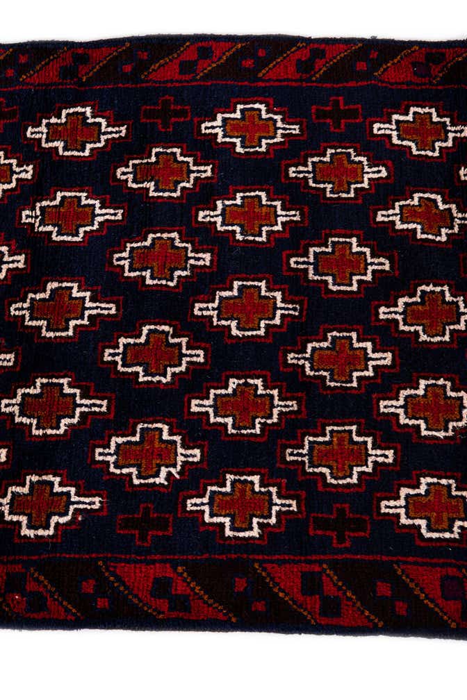 2' 10 x 4' 5 Hand Knotted Balouch Persian Wool Rug