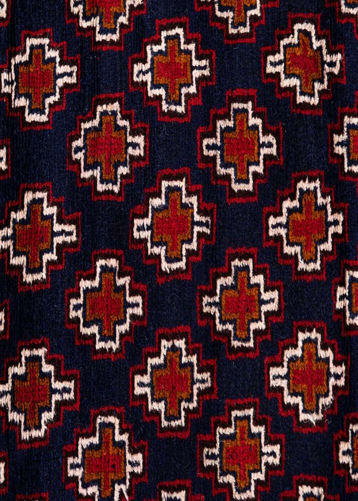 2' 10 x 4' 5 Hand Knotted Balouch Persian Wool Rug