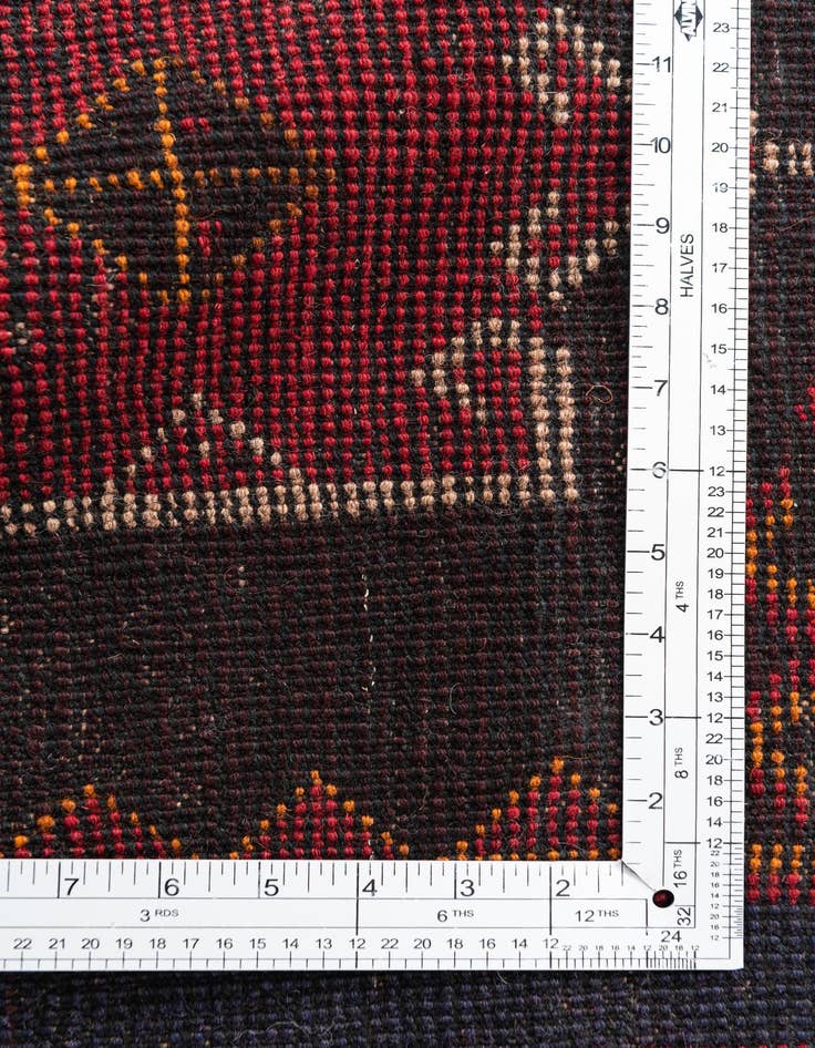 Detail image of 2' 9 x 4' 8 Hand Knotted Balouch Persian Wool Rug