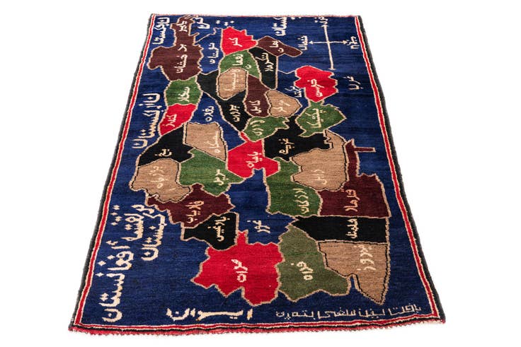 Detail image of 2' 11 x 5' Hand Knotted Balouch Persian Wool Rug