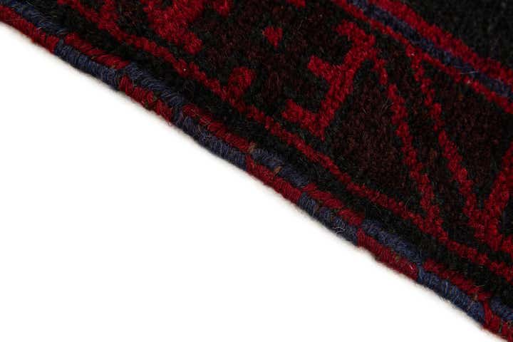 2' 10 x 4' 6 Hand Knotted Balouch Persian Wool Rug