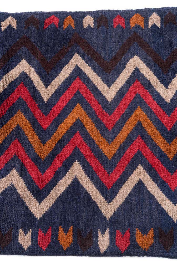 2' 8 x 4' 9 Hand Knotted Balouch Persian Wool Rug