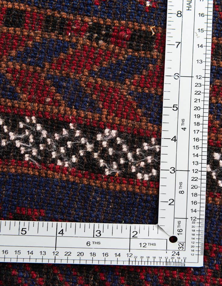 Detail image of 3' 2 x 4' 10  Hand Knotted Balouch Persian Wool Rug