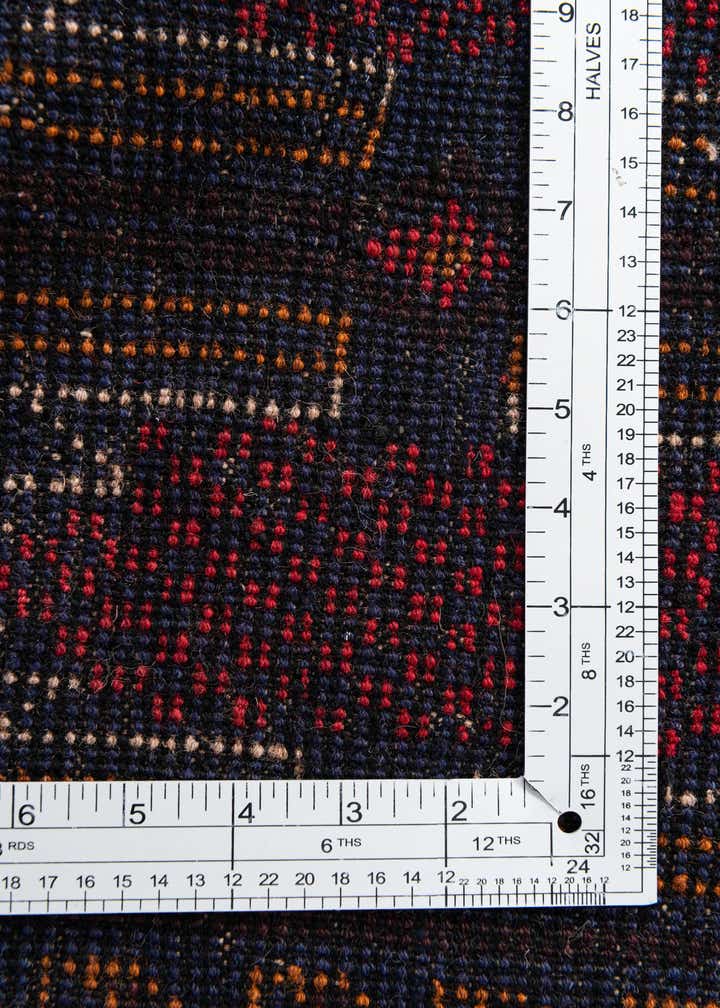 3' x 4' 7 Hand Knotted Balouch Persian Wool Rug