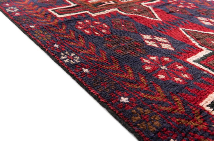 Detail image of 2' 10 x 4' 6 Hand Knotted Balouch Persian Wool Rug