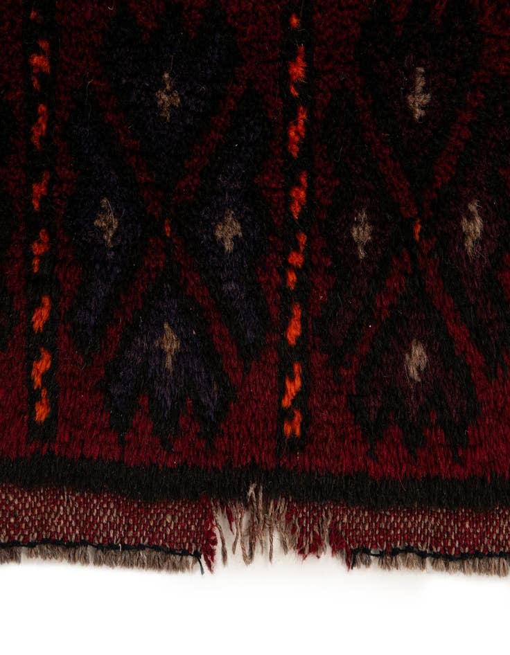Detail image of 2' 10 x 4' 8  Hand Knotted Balouch Persian Wool Rug