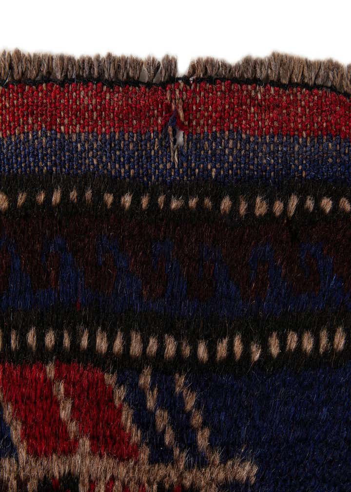 2' 9 x 4' 9 Hand Knotted Balouch Persian Wool Rug