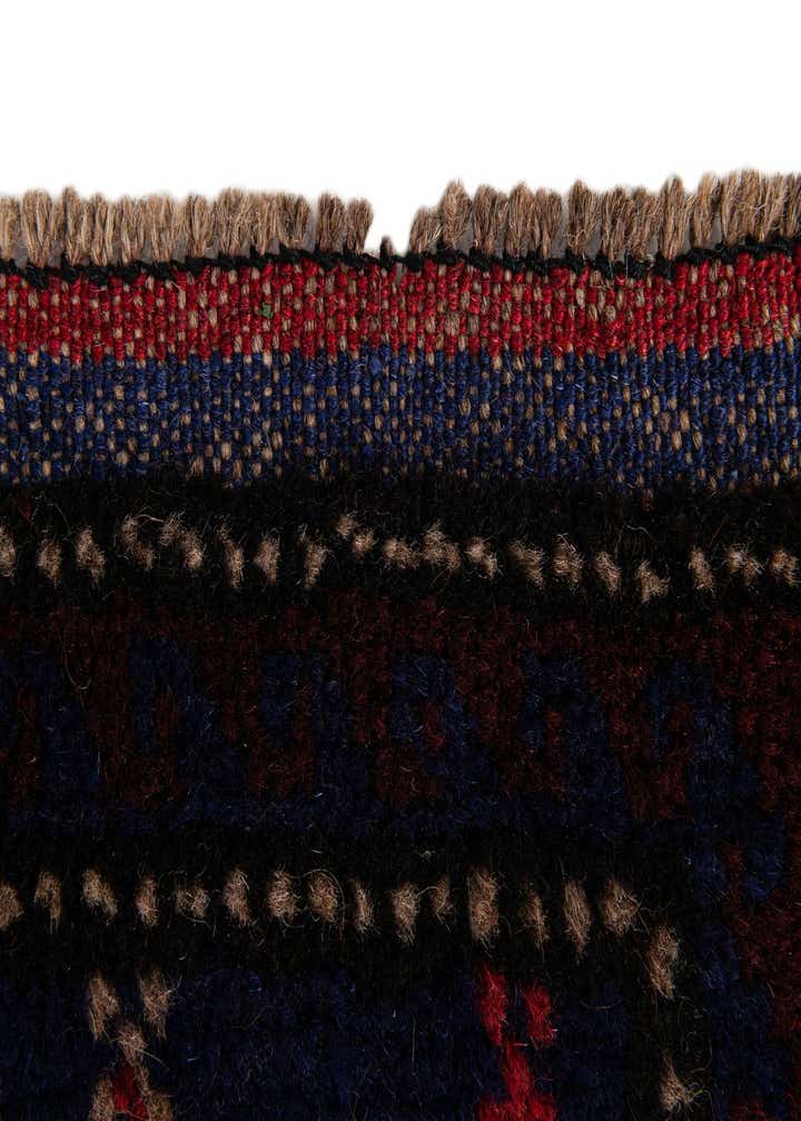 2' 9 x 4' 9 Hand Knotted Balouch Persian Wool Rug