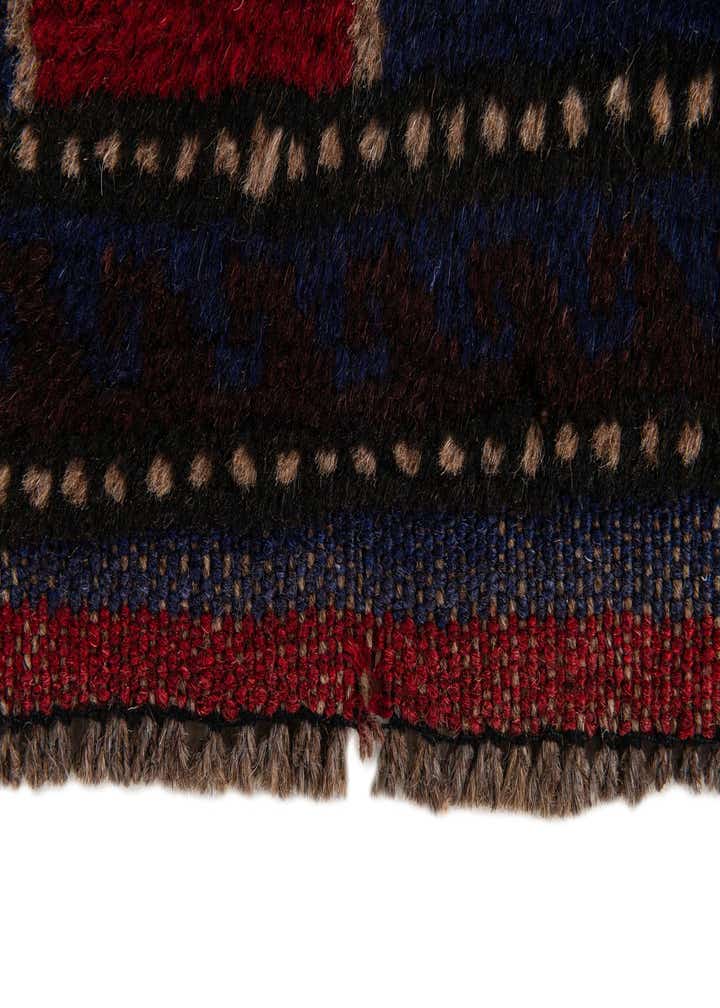 2' 9 x 4' 9 Hand Knotted Balouch Persian Wool Rug