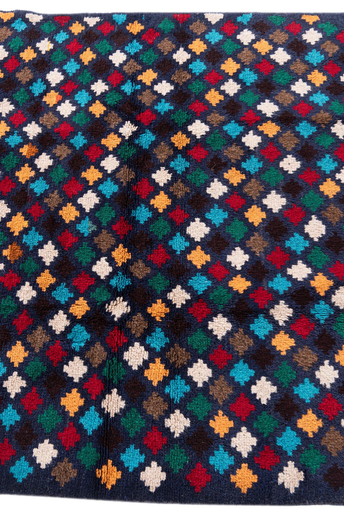 4' 1 x 6' Hand Knotted Balouch Wool Rug