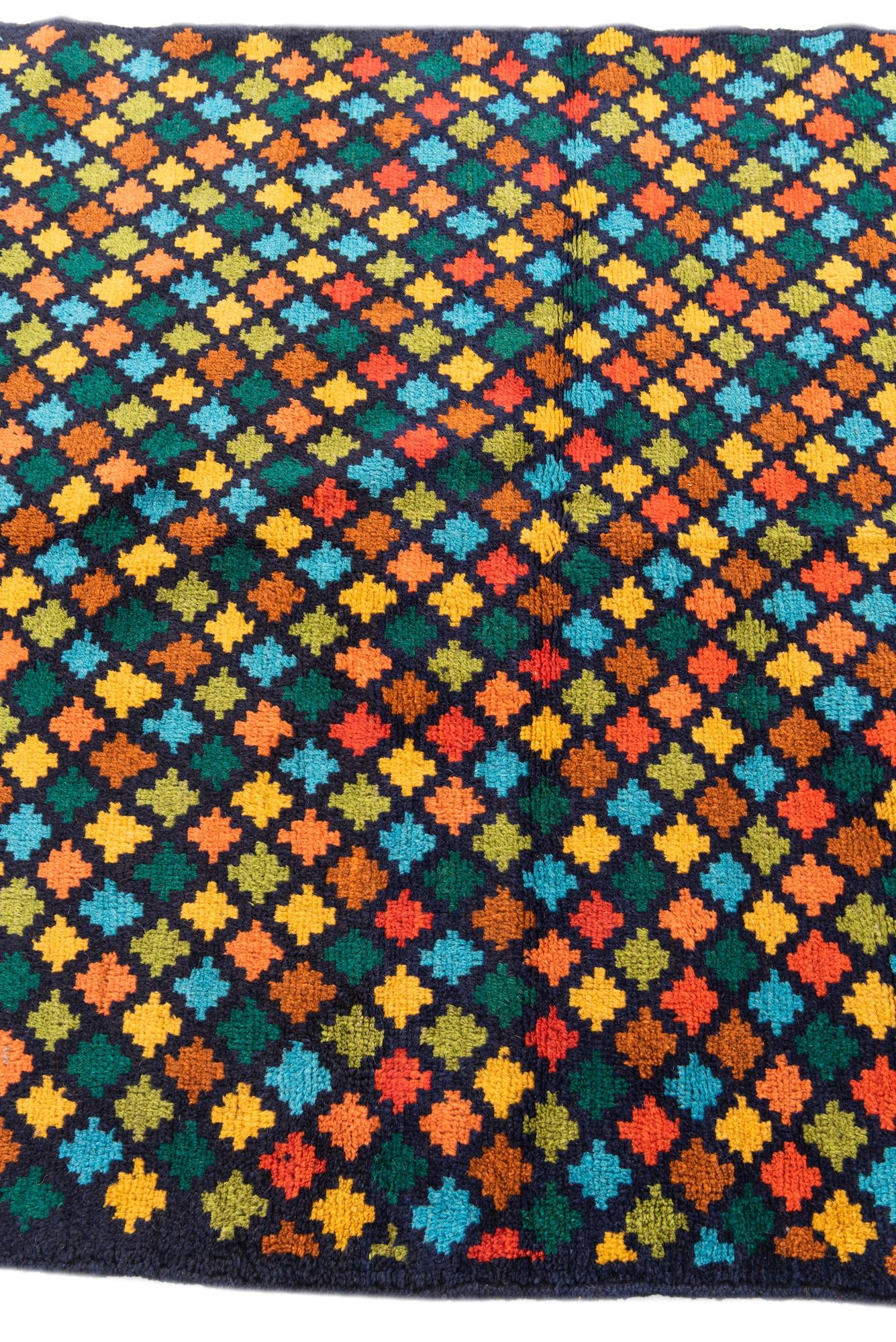 4' 1 x 5' 9 Hand Knotted Balouch Wool Rug