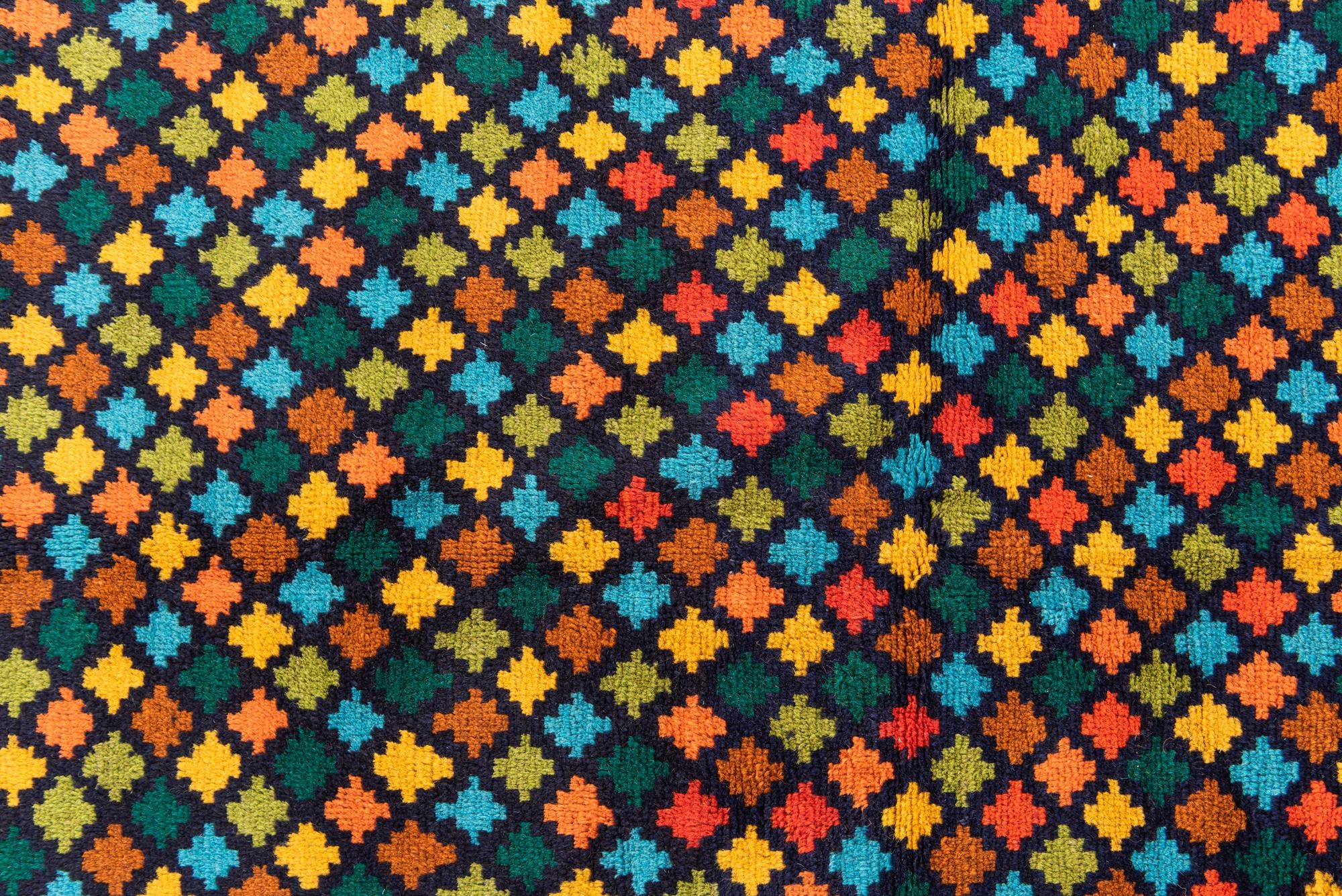 4' 1 x 5' 9 Hand Knotted Balouch Wool Rug