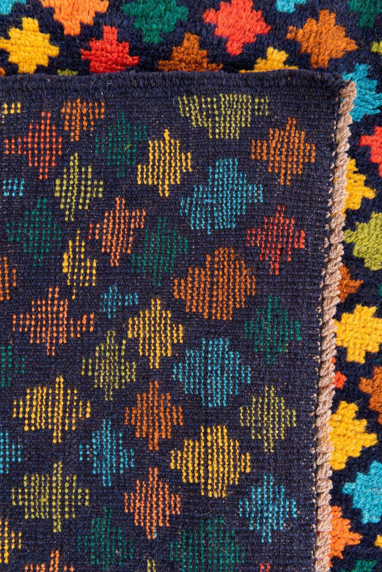 4' 1 x 5' 9 Hand Knotted Balouch Wool Rug