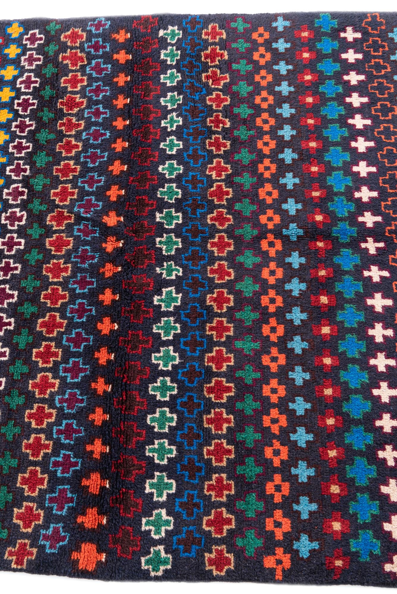 3' 10 x 6' 1 Hand Knotted Balouch Wool Rug