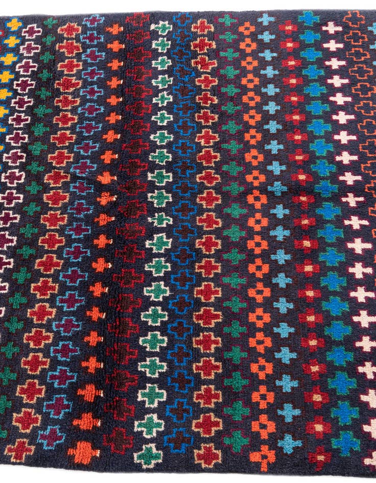 Detail image of 3' 10 x 6' 1  Hand Knotted Balouch Wool Rug