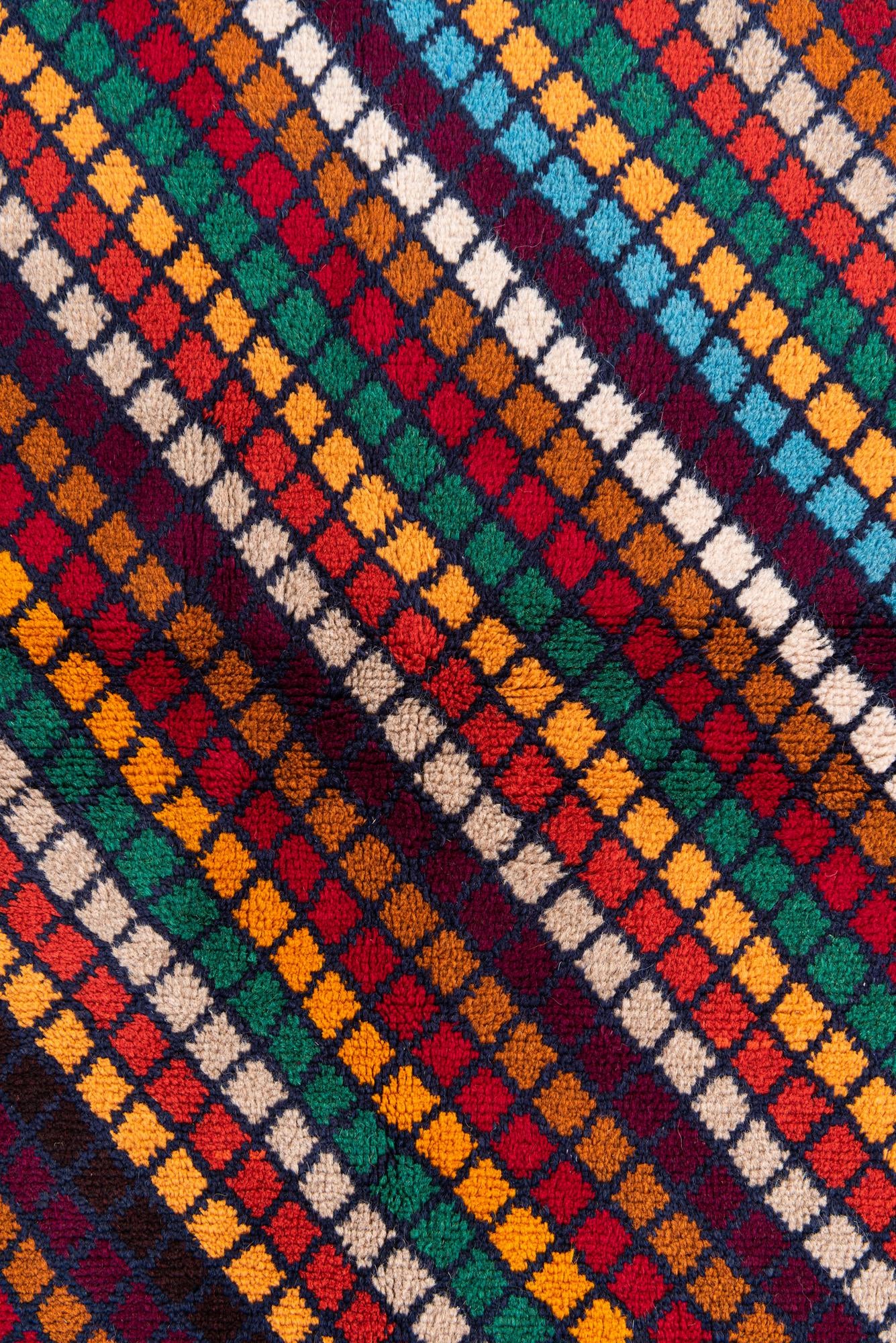 4' x 6' Hand Knotted Balouch Wool Rug