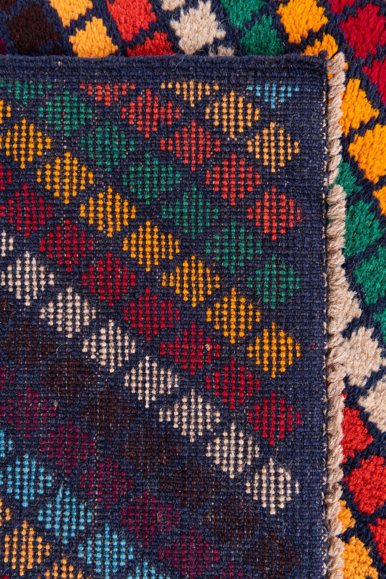 4' x 6' Hand Knotted Balouch Wool Rug