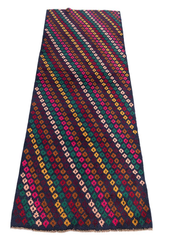 3' 10 x 5' 10 Hand Knotted Balouch Wool Rug