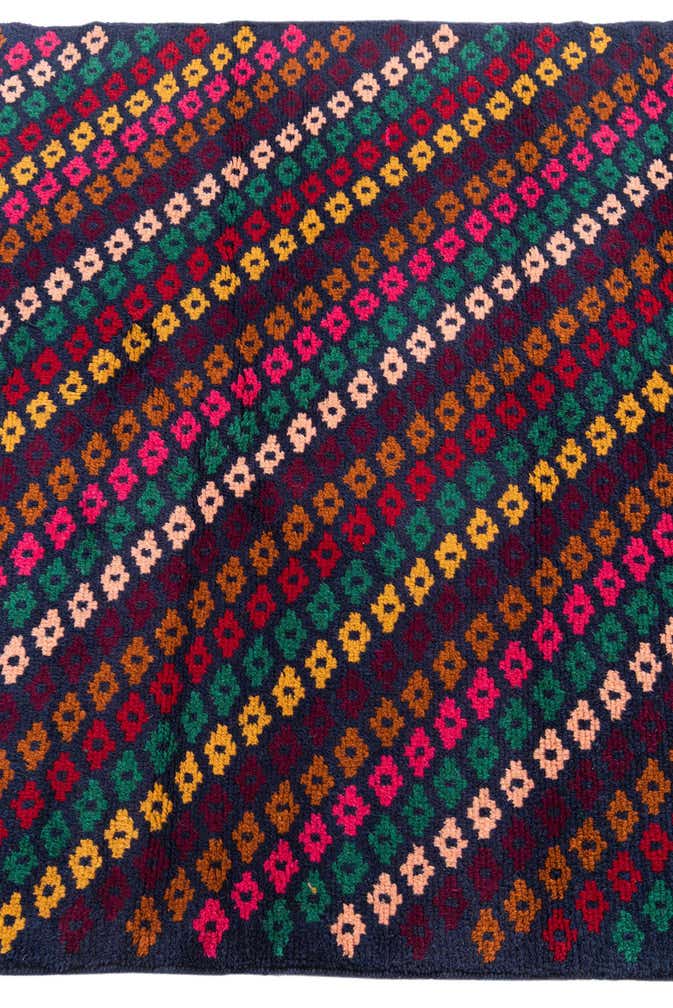 3' 10 x 5' 10 Hand Knotted Balouch Wool Rug