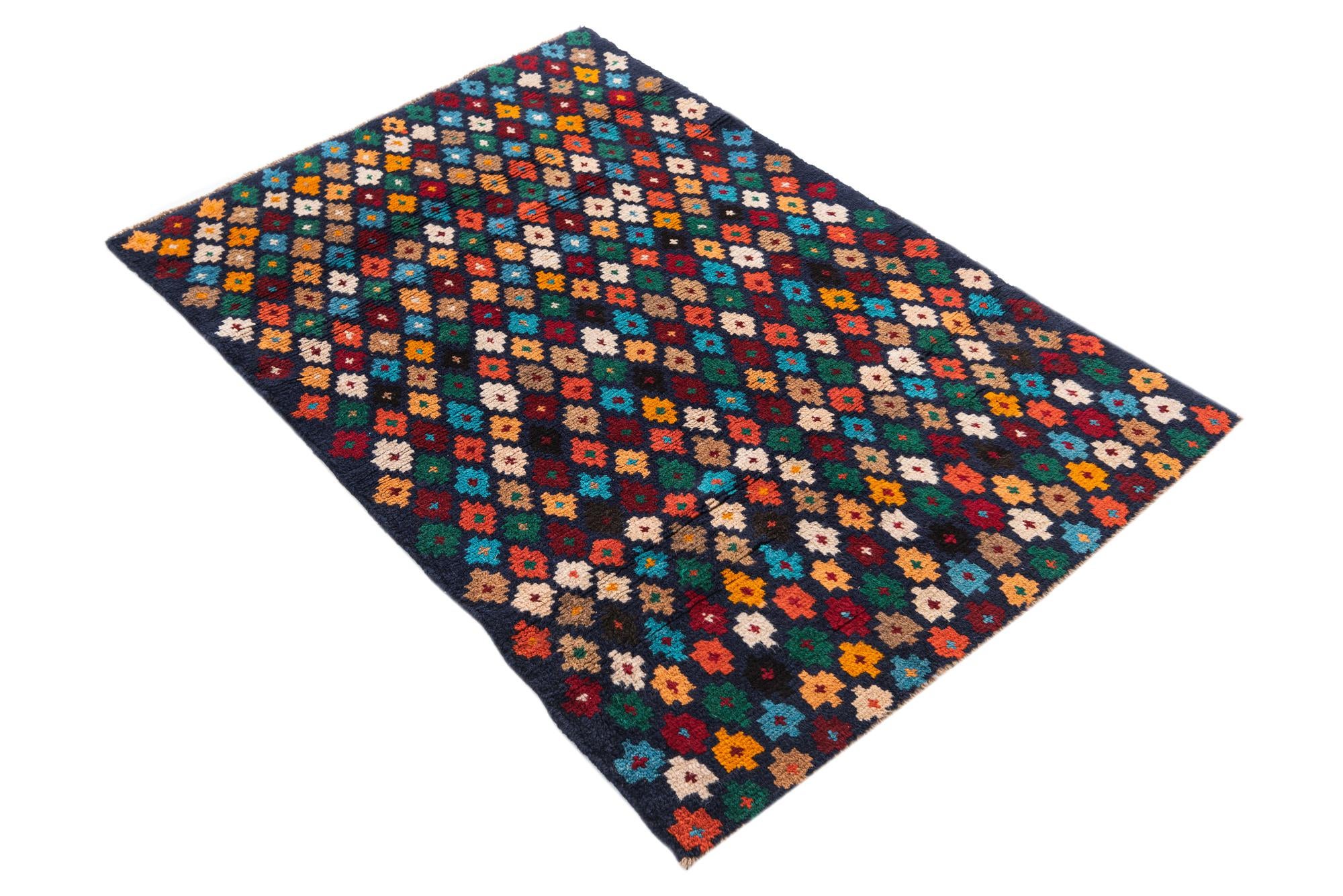 3' x 4' 5 Hand Knotted Balouch Wool Rug