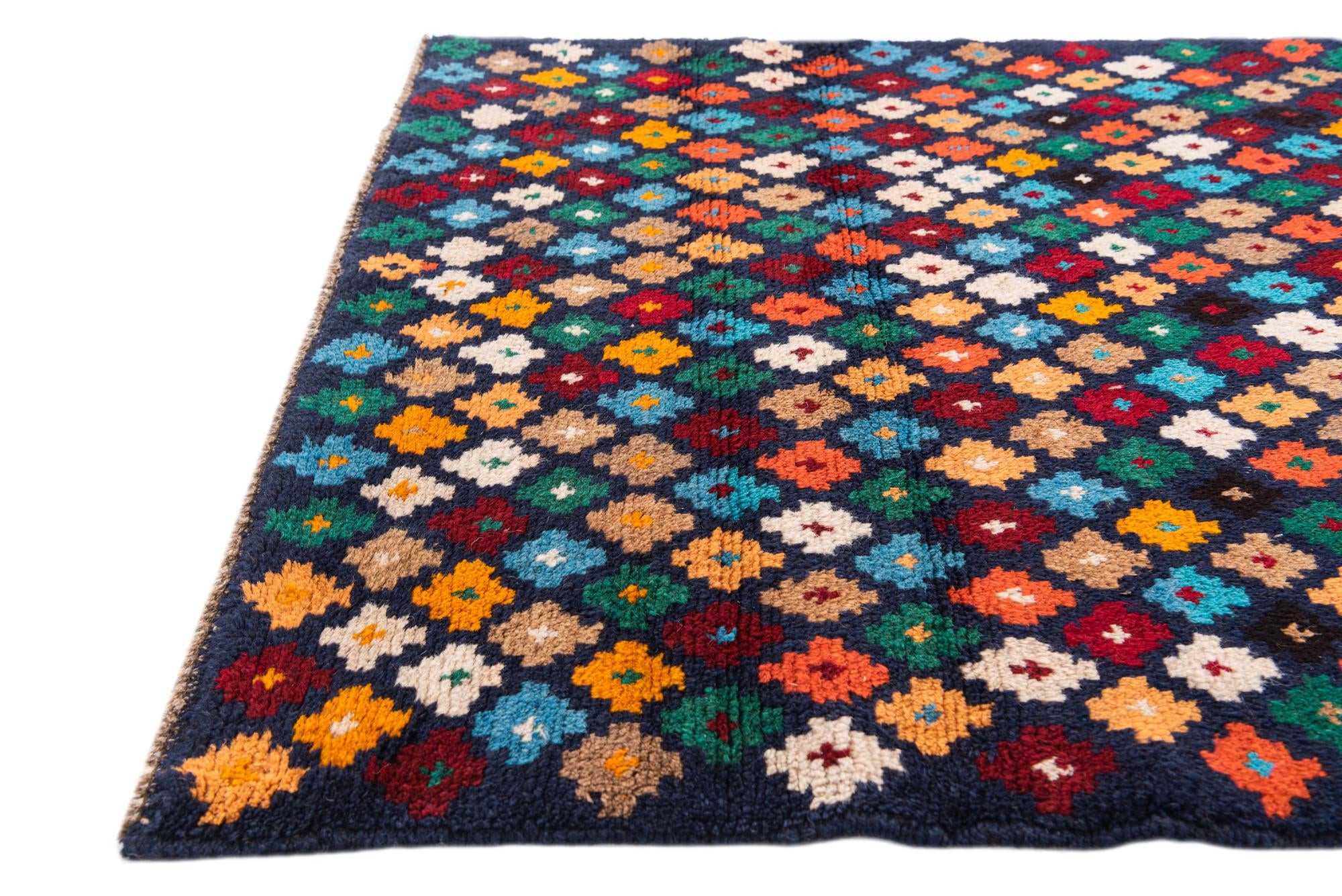 3' x 4' 5 Hand Knotted Balouch Wool Rug