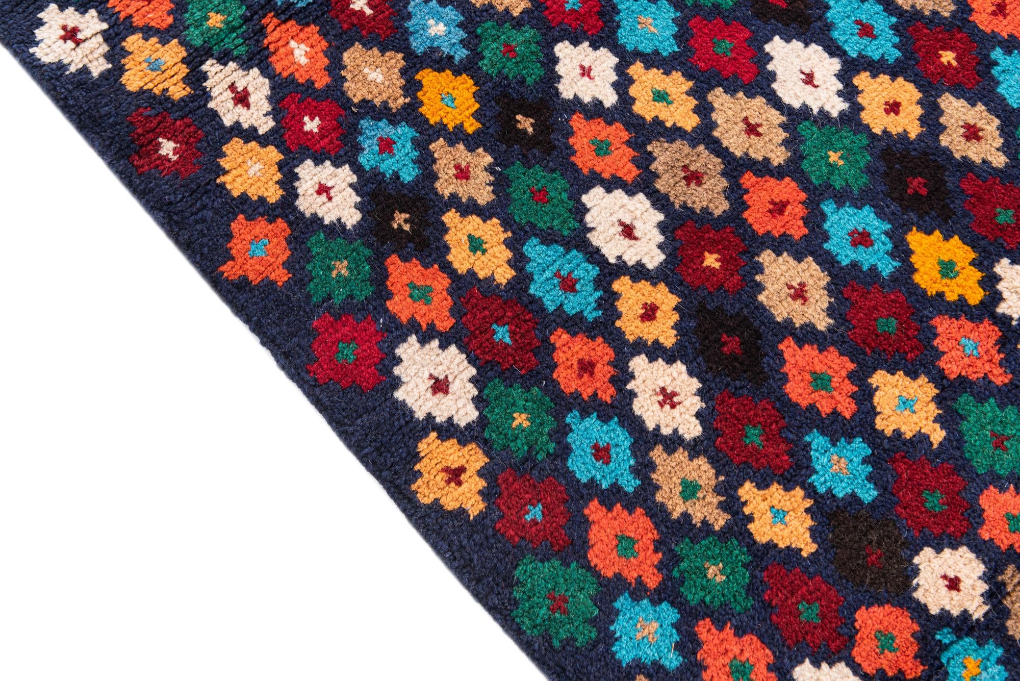 3' x 4' 5 Hand Knotted Balouch Wool Rug