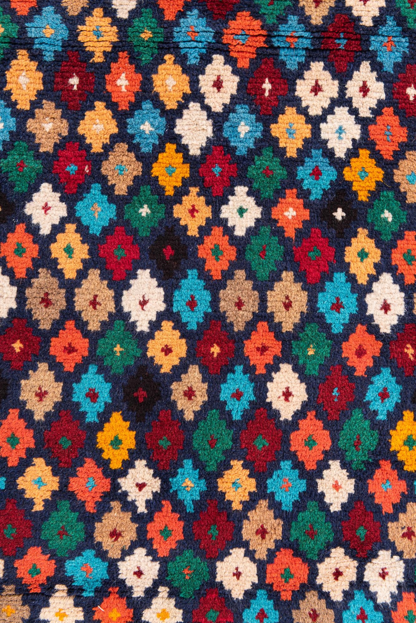 3' x 4' 5 Hand Knotted Balouch Wool Rug