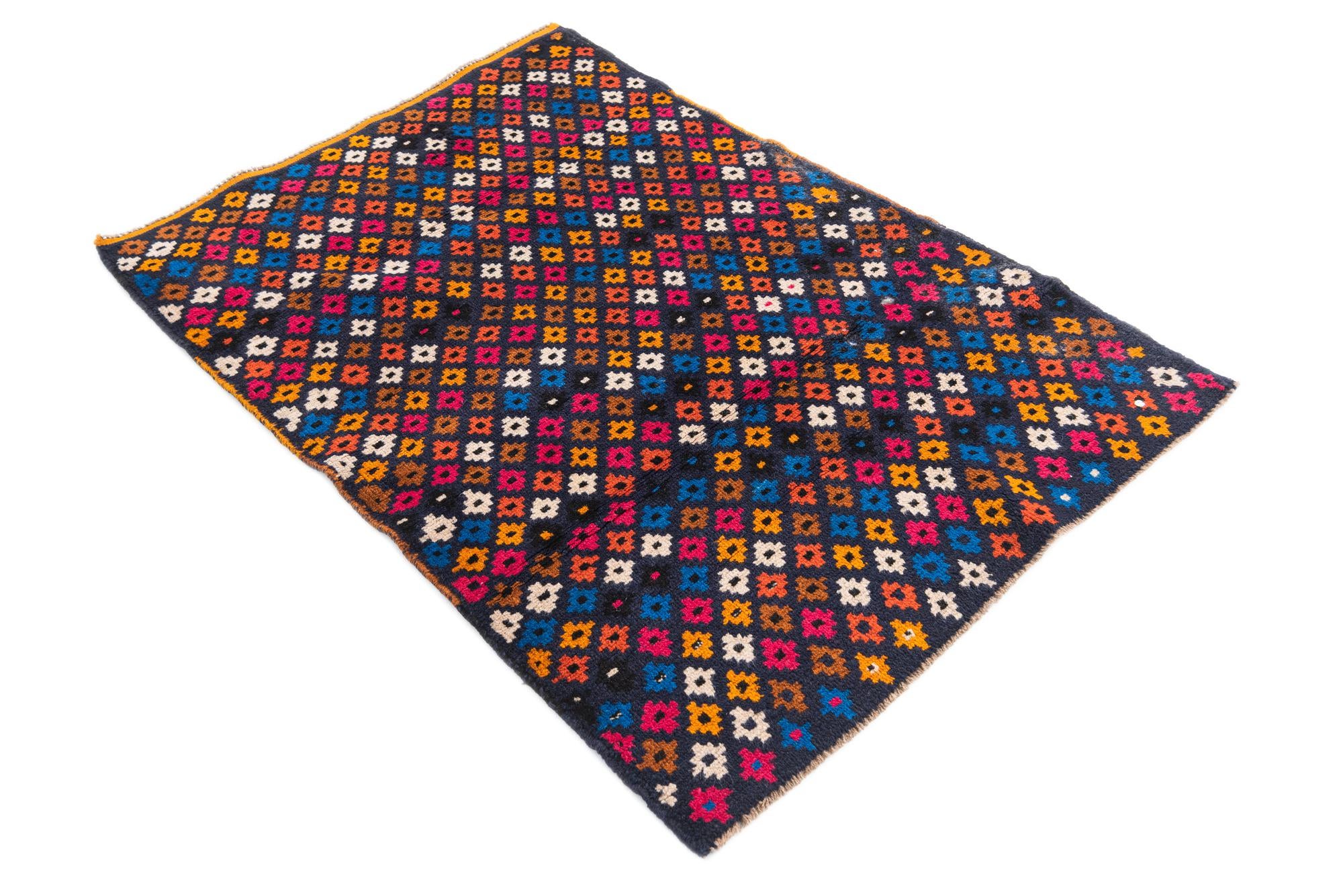 3' 1 x 4' 5 Hand Knotted Balouch Wool Rug