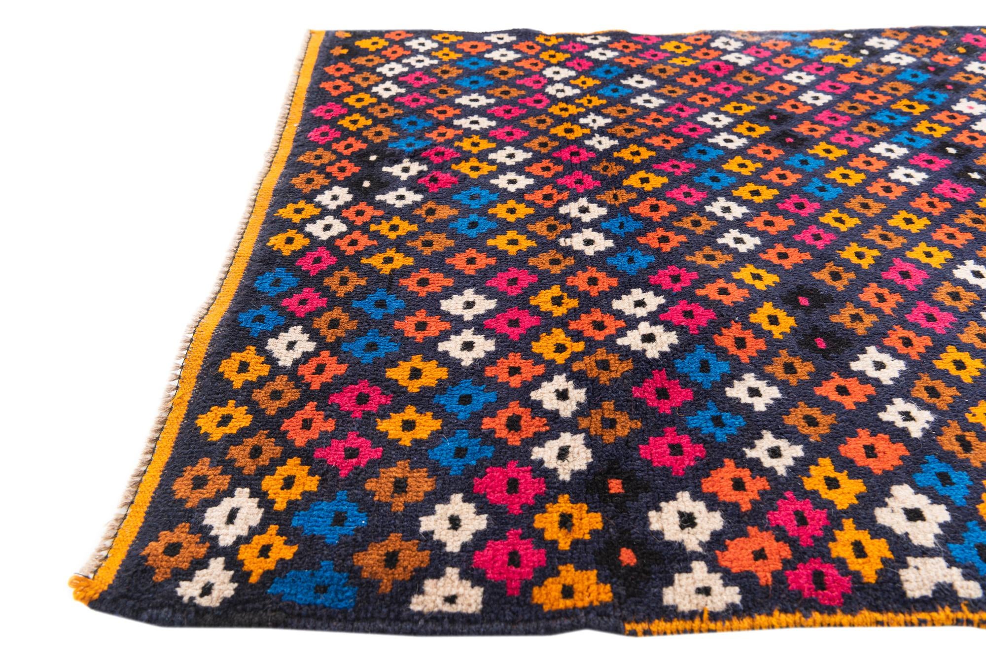3' 1 x 4' 5 Hand Knotted Balouch Wool Rug