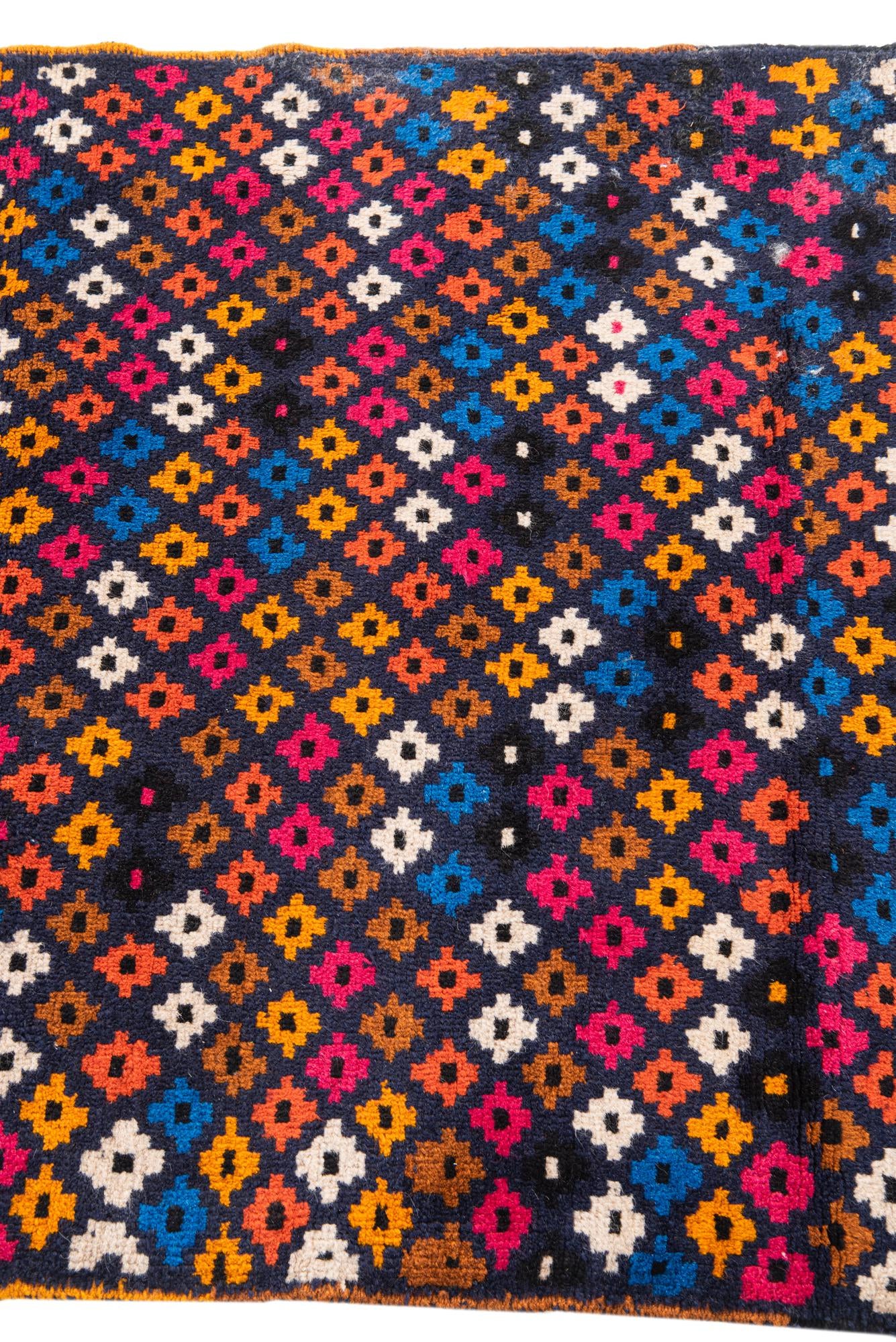 3' 1 x 4' 5 Hand Knotted Balouch Wool Rug