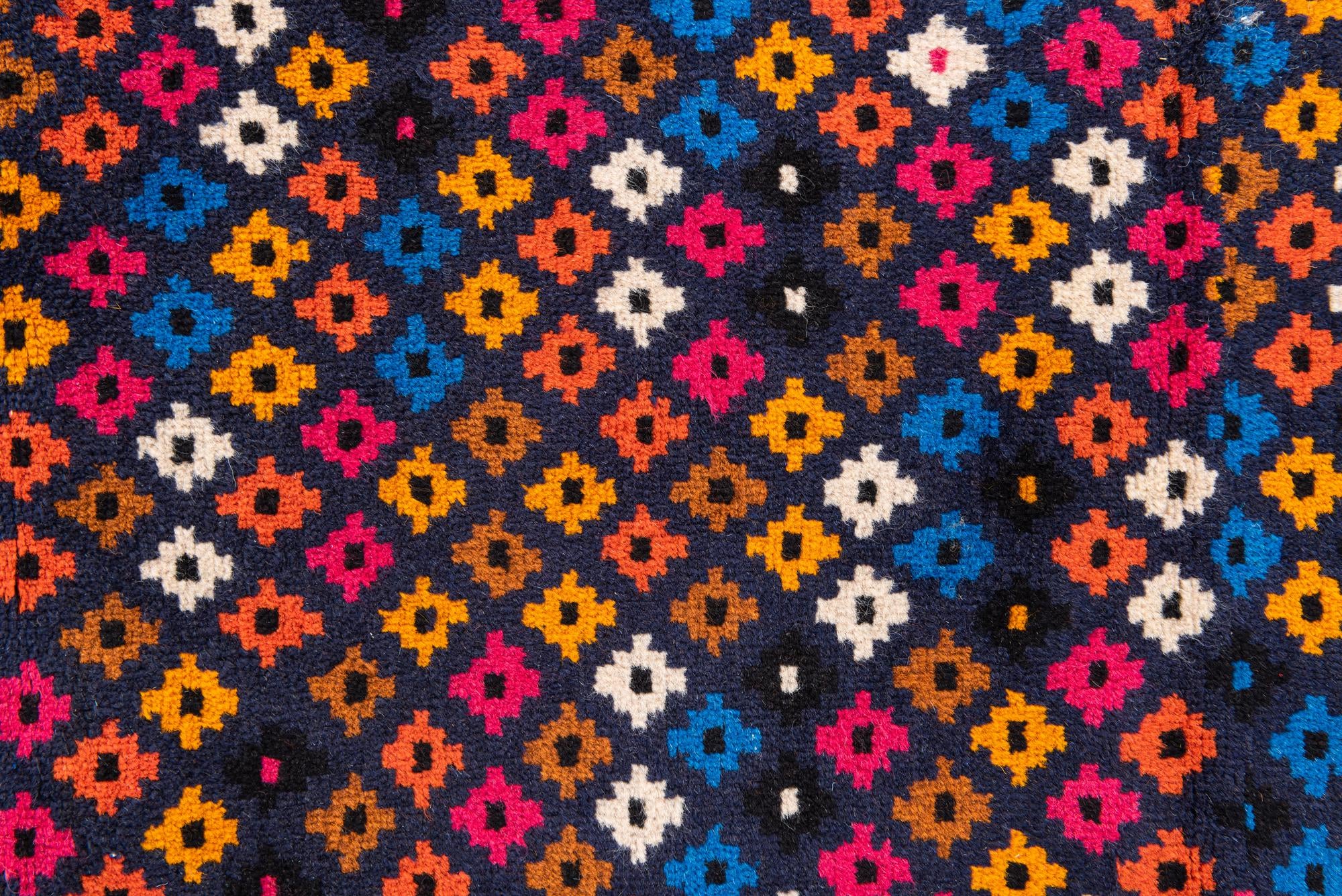 3' 1 x 4' 5 Hand Knotted Balouch Wool Rug