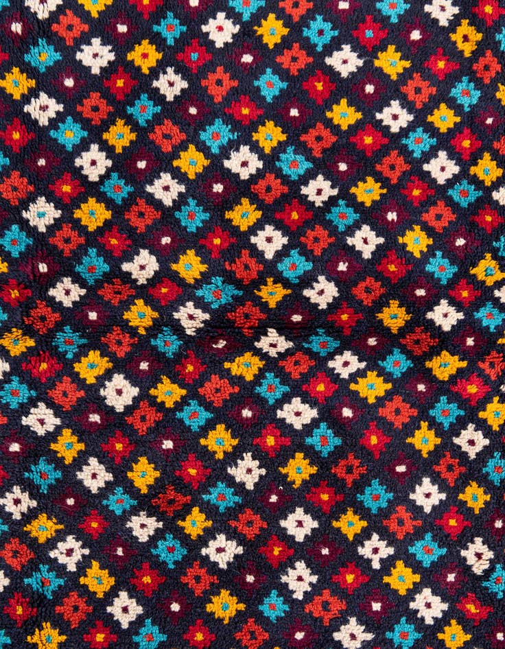 Detail image of 5' 3 x 6' 8  Hand Knotted Balouch Wool Rug