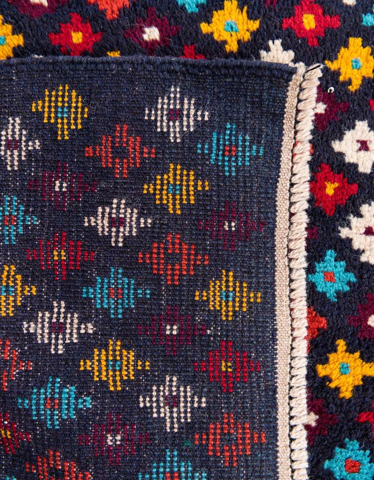 Detail image of 5' 3 x 6' 8  Hand Knotted Balouch Wool Rug