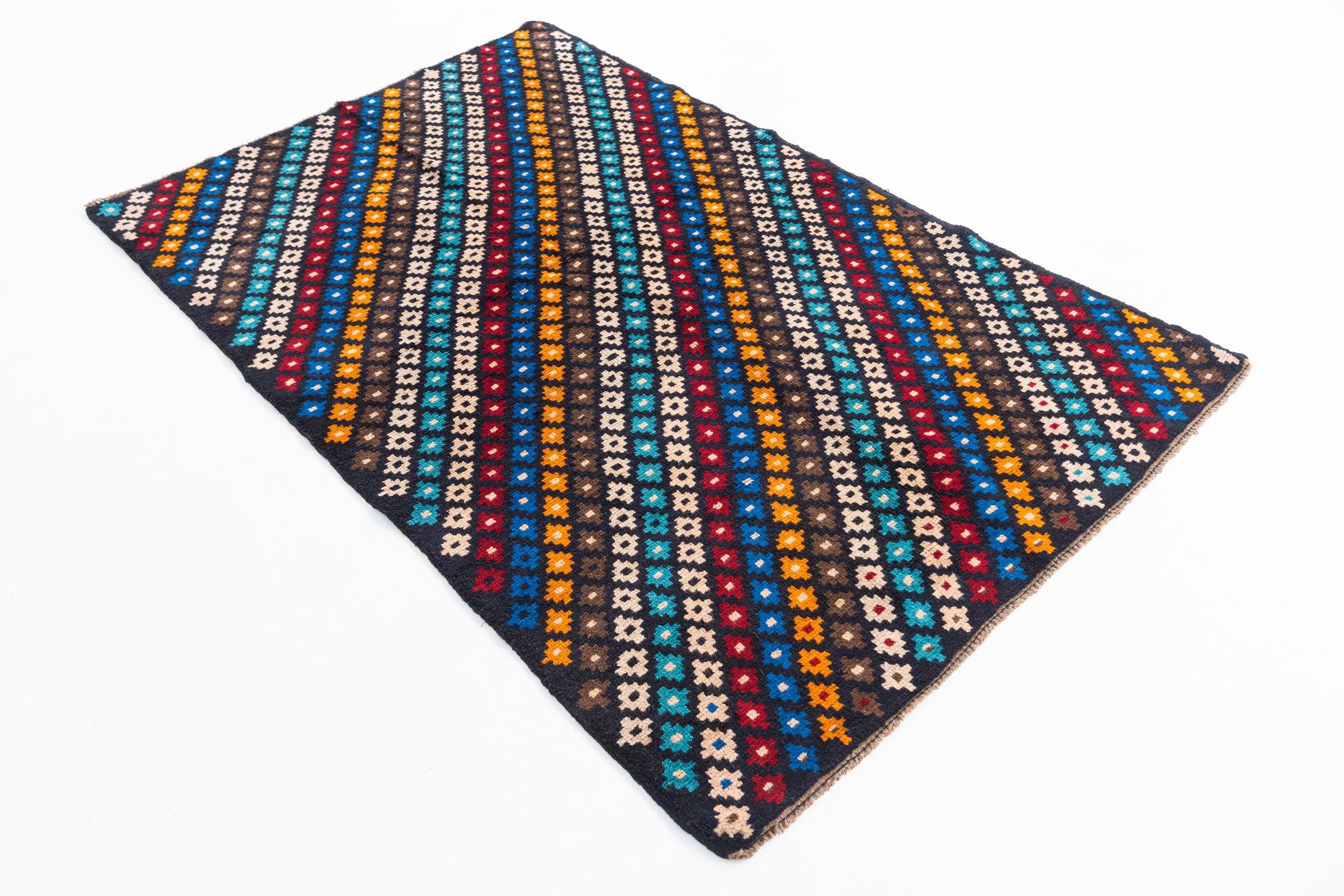 4' x 6' Hand Knotted Balouch Wool Rug