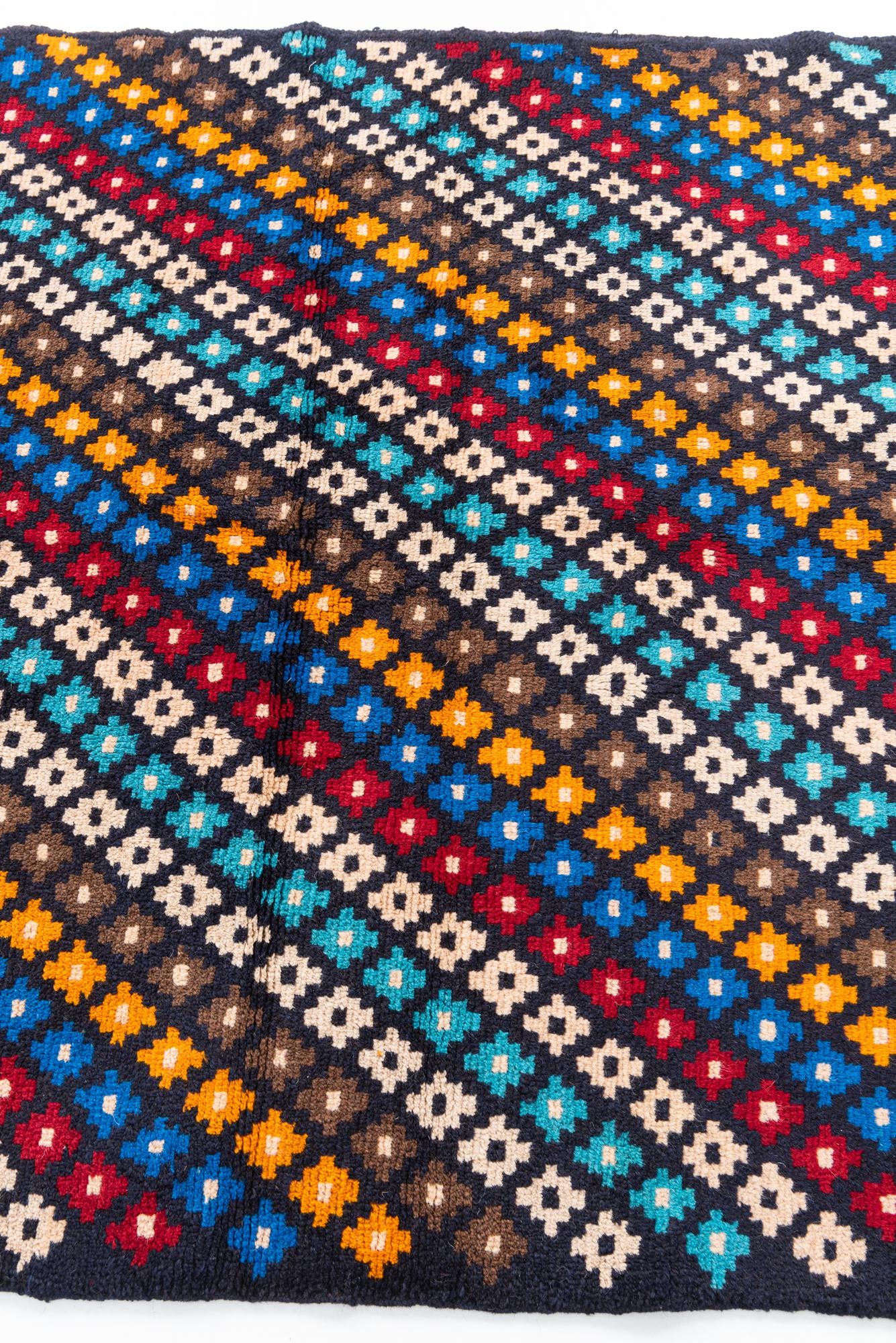 4' x 6' Hand Knotted Balouch Wool Rug