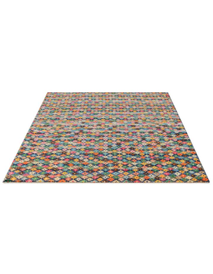 6' x 7' 10 Hand Knotted Balouch Wool Rug