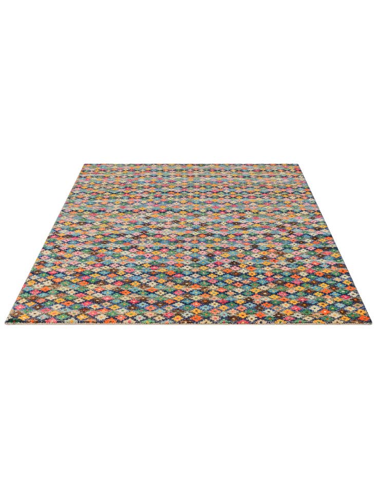 Detail image of 6' x 7' 10 Hand Knotted Balouch Wool Rug