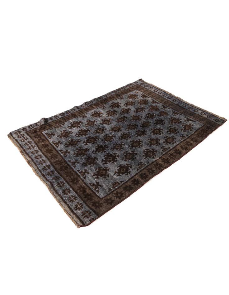 Detail image of 3' 4 x 5' Hand Knotted Balouch Wool Rug