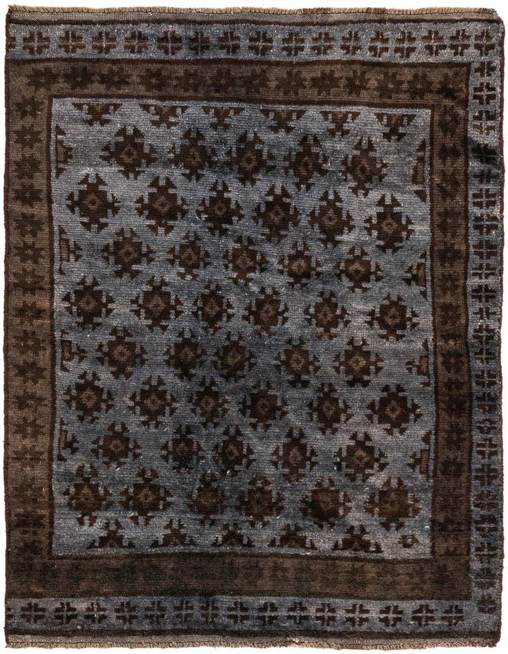 Detail image of 3' 4 x 5' Hand Knotted Balouch Wool Rug