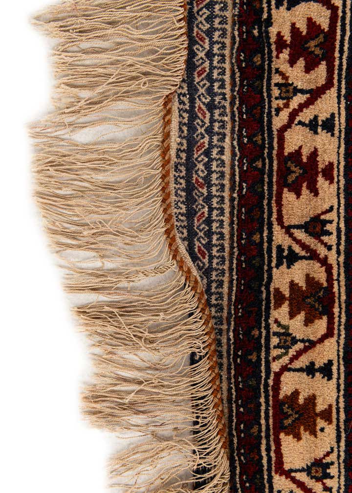 3' 9 x 6' 6 Hand Knotted Balouch Persian Wool Rug