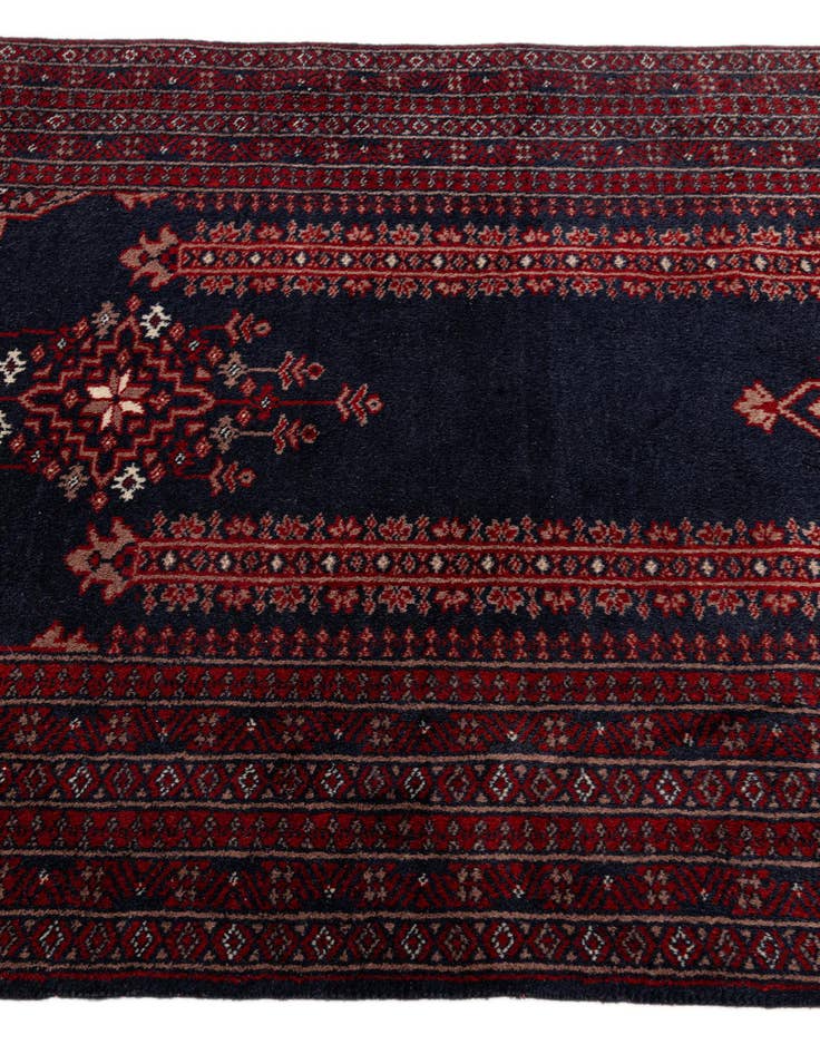 Detail image of 2' 7 x 4' 2 Hand Knotted Balouch Persian Wool Rug