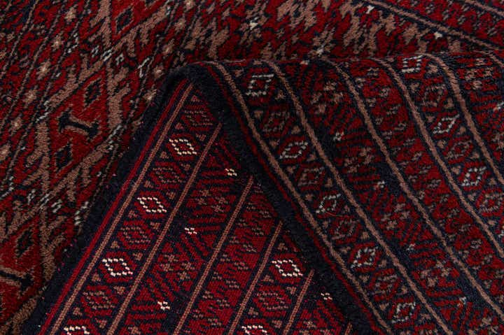 2' 7 x 4' 2 Hand Knotted Balouch Persian Wool Rug