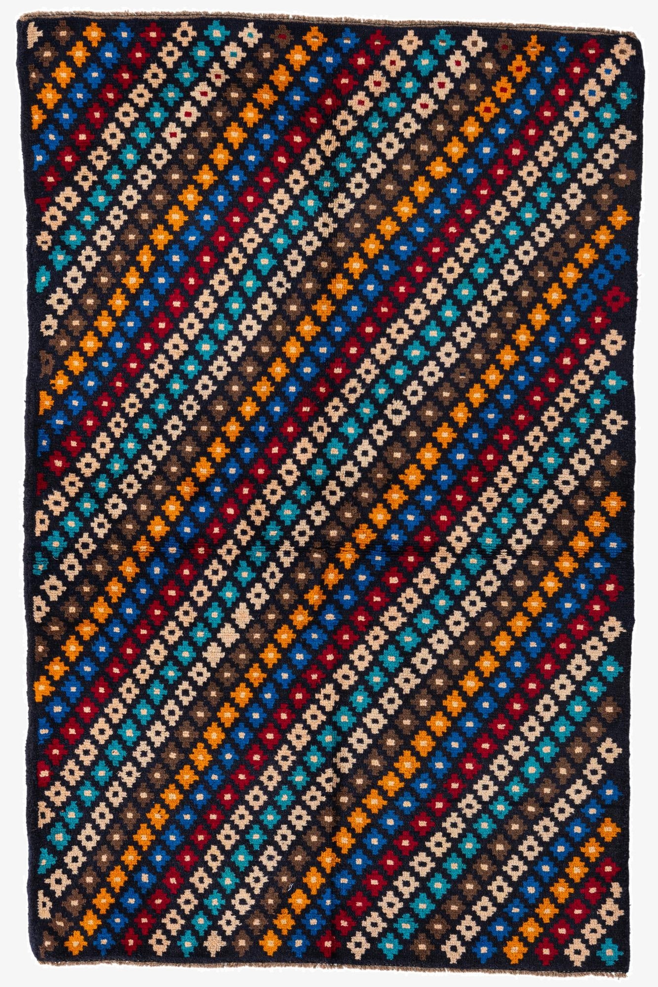 4' x 6'  Hand Knotted Balouch Wool Rug